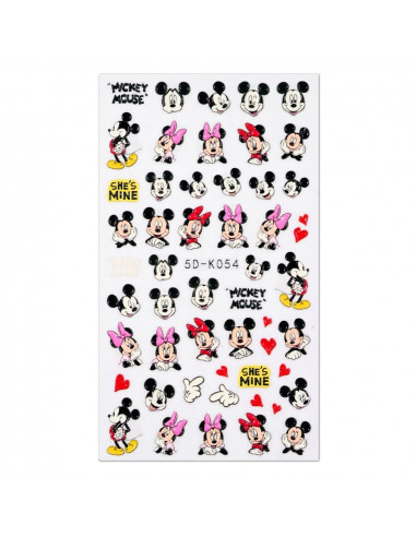 Cupio Nail Stickers 5D K054